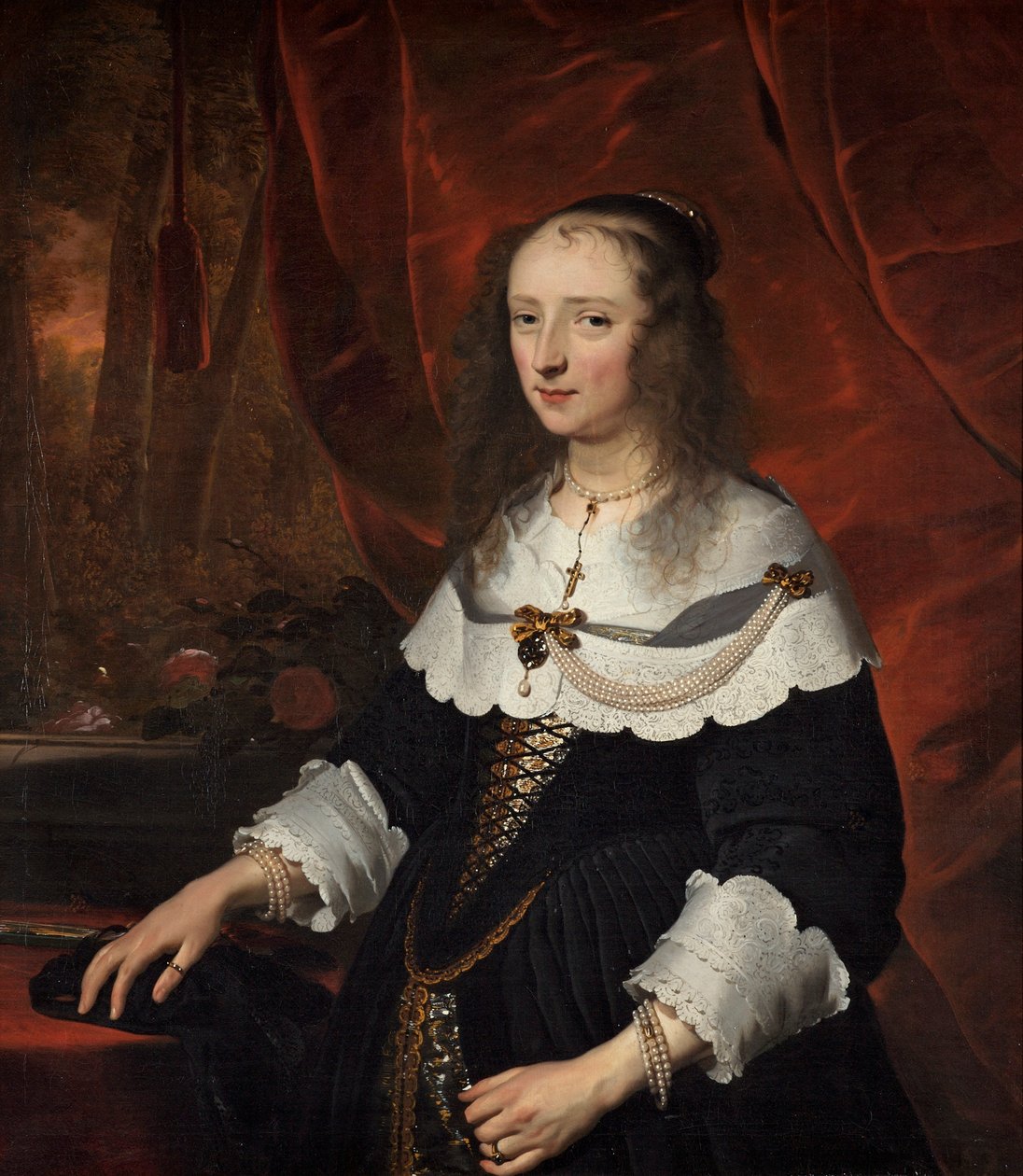 Senhora Desconhecida, c.1645 de Jacob Adriensz Backer