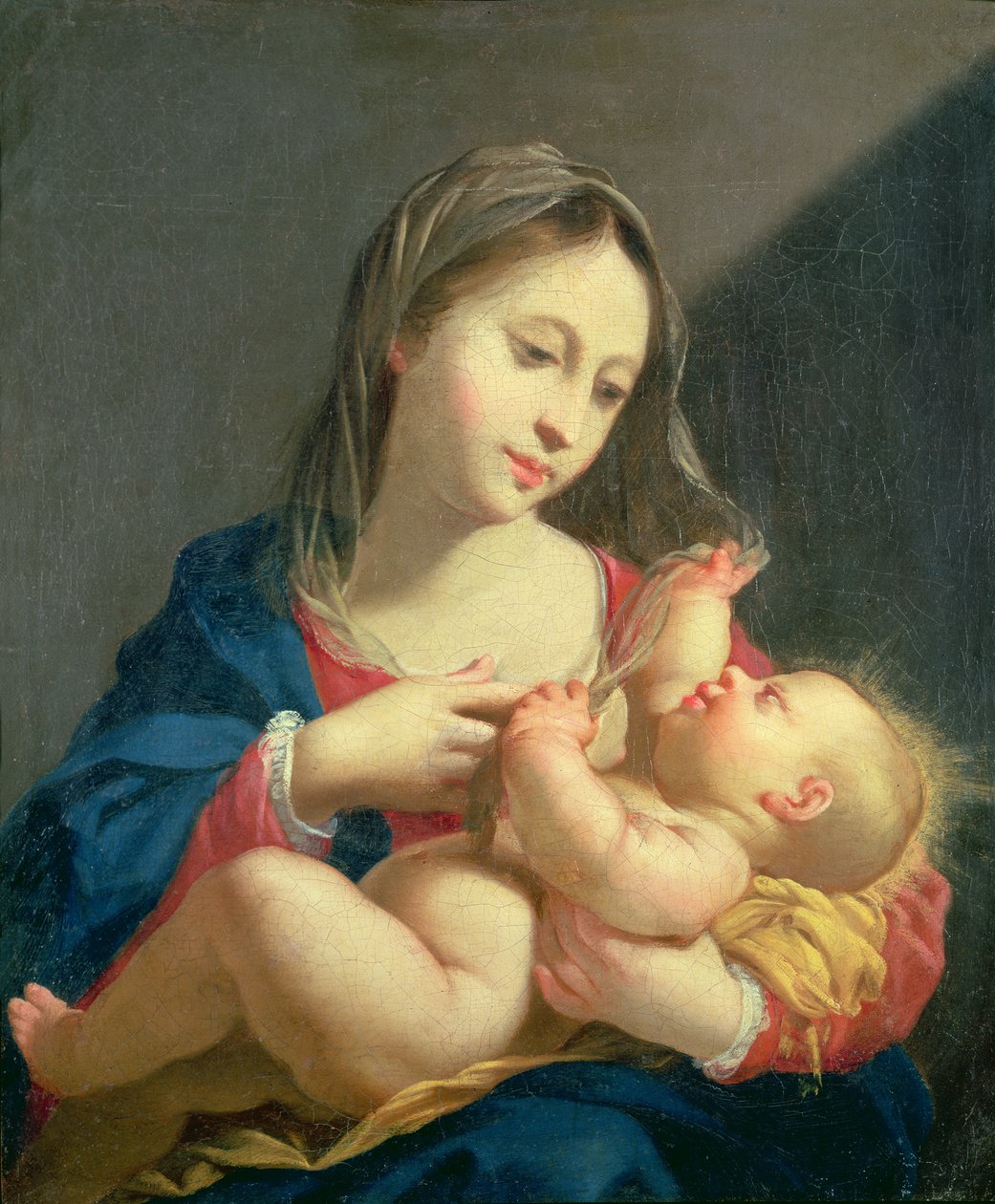 Madonna e criança de Jacob Ferdinand Voet