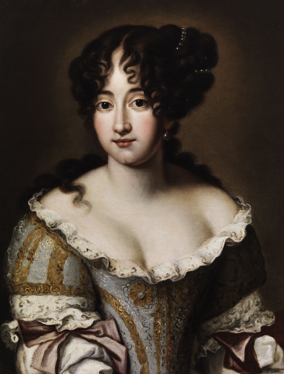 Retrato de uma jovem nobre de Jacob Ferdinand Voet