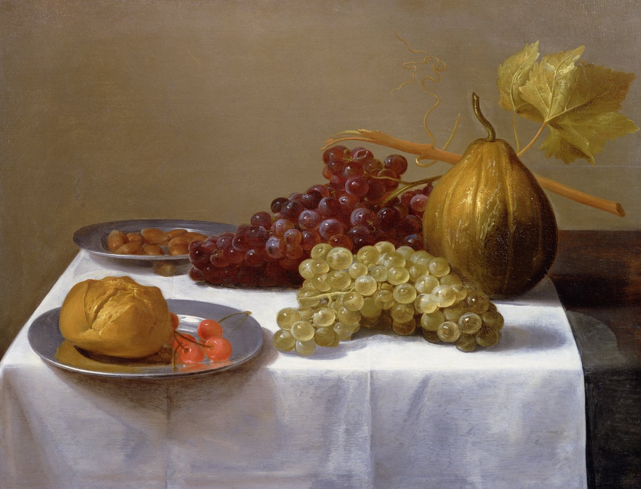 Ainda vida com frutas de Jacob  Foppens van Es