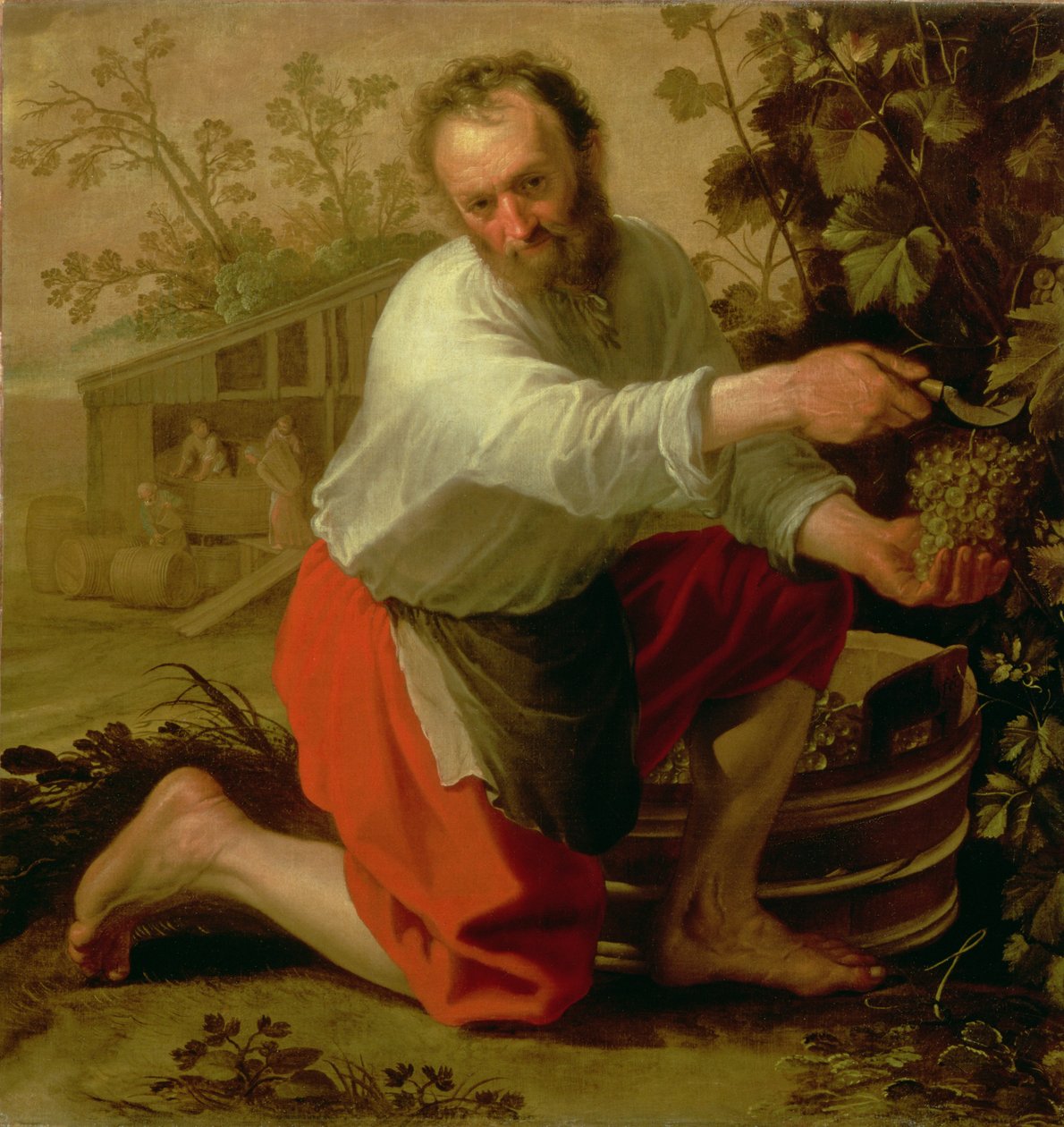 Produtor de Vinha, 1628 de Jacob Gerritsz Cuyp