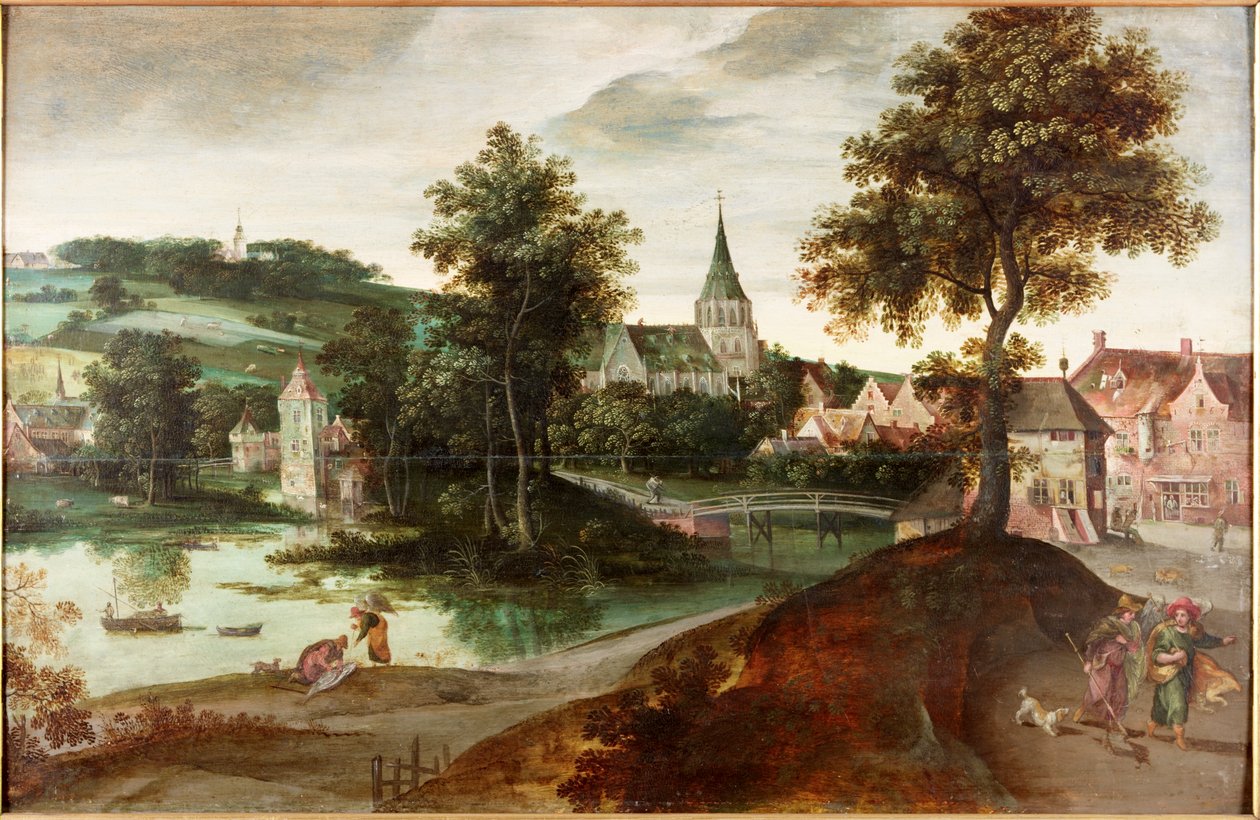 Tobias e o Anjo, 1567 de Jacob Grimmer
