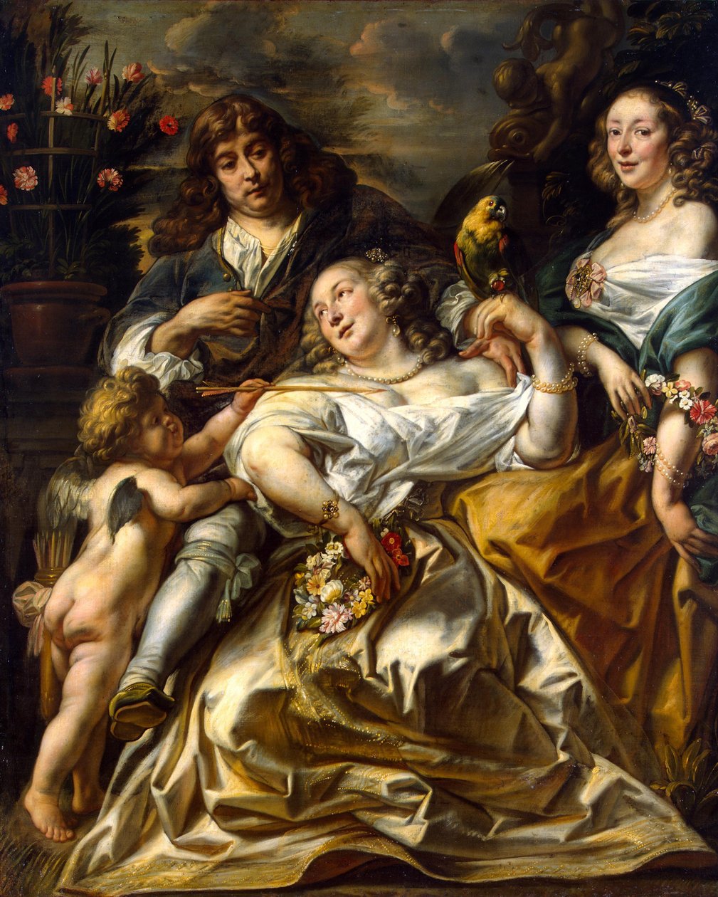 Retrato de uma família de Jacob Jordaens
