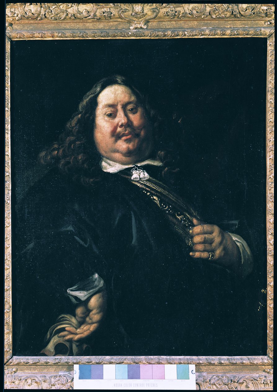 Retrato de um homem de Jacob Jordaens