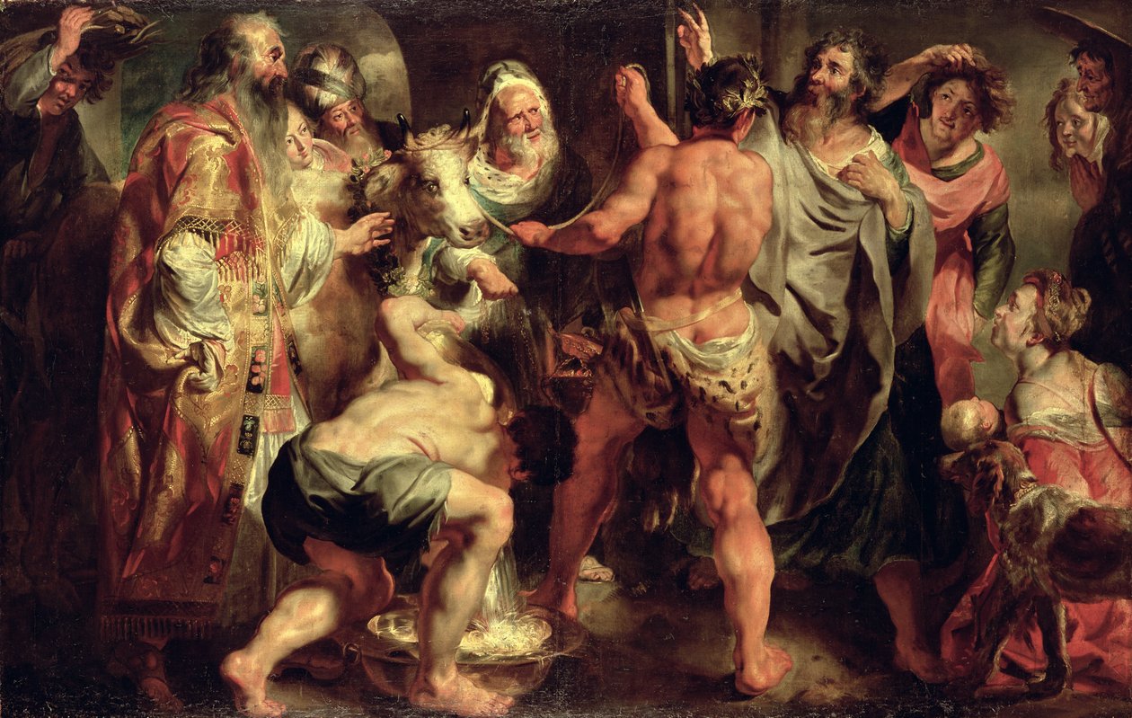 Os Apóstolos, São Paulo e São Barnabé em Lystra de Jacob Jordaens