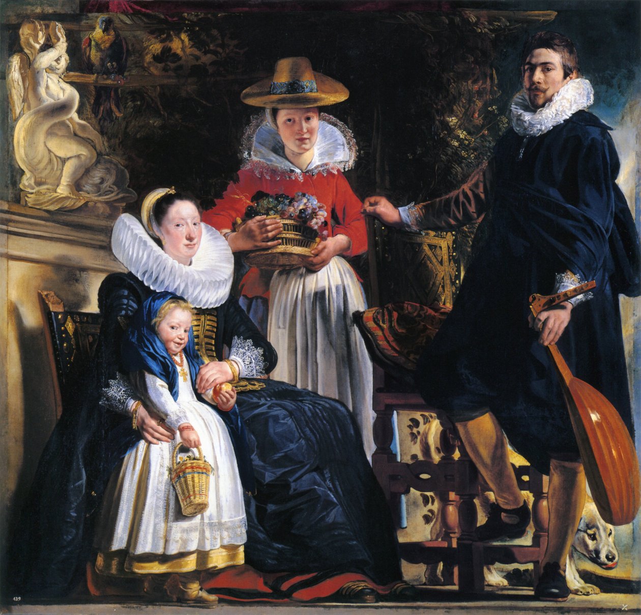 A Família do Artista de Jacob Jordaens