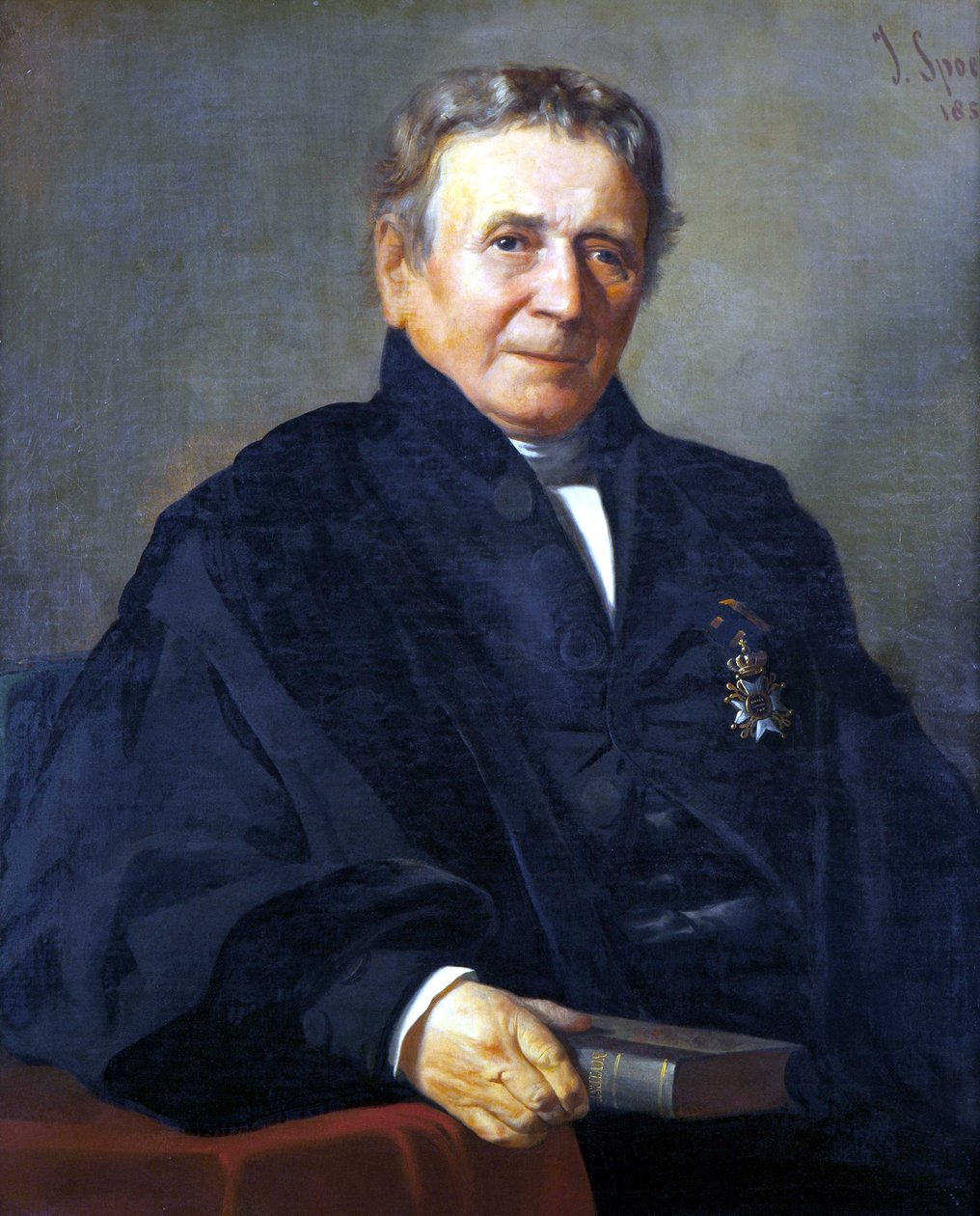 Wessel Albertus van Hengel (1779-1871), professor de teologia na Universidade de Leiden de Jacob Spoel