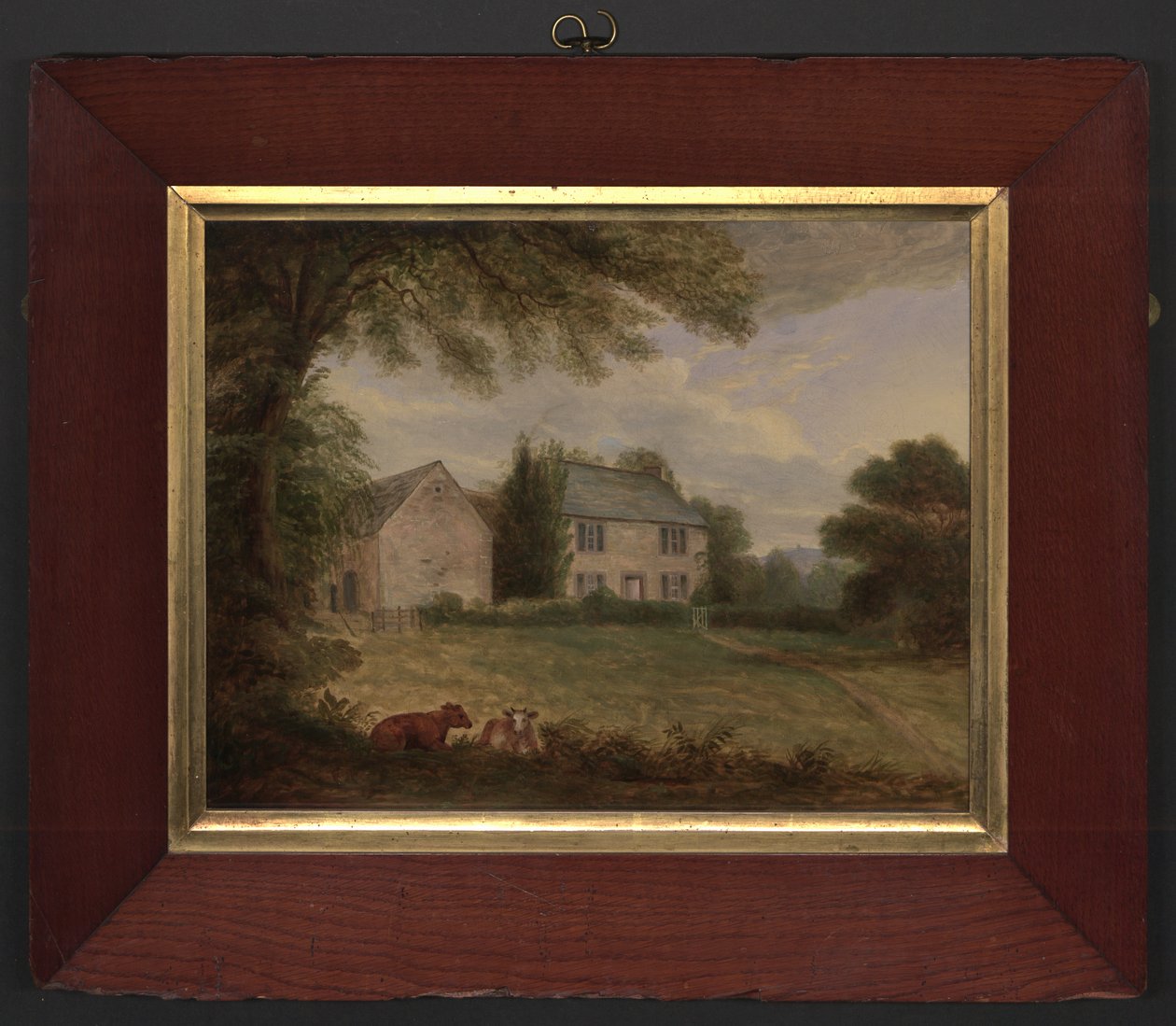Casa de Thomas Wilkinson em Yanwath, c.1822-29 de Jacob Thompson