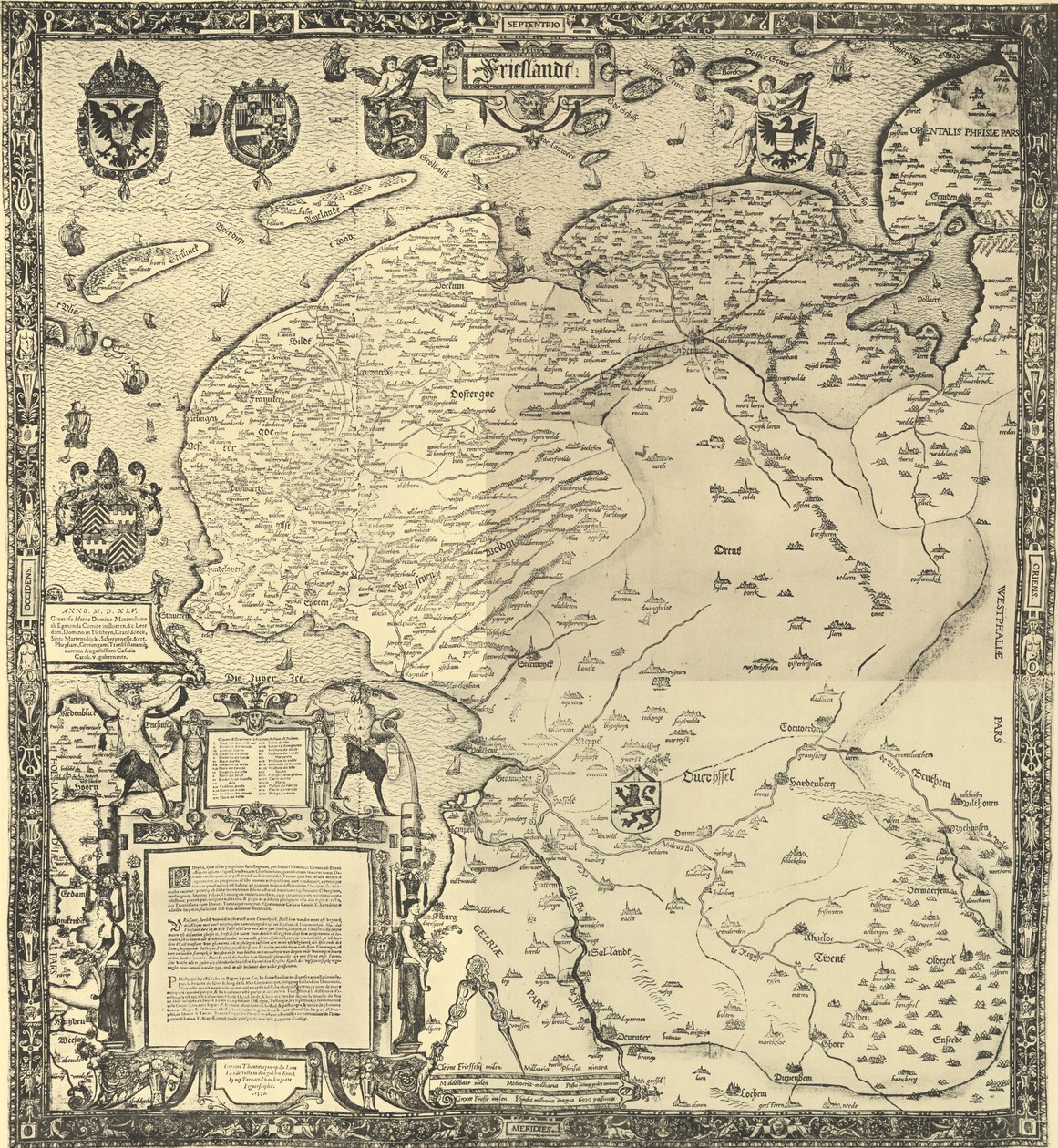 Jacob van Deventer - Frísia de Jacob van Deventer