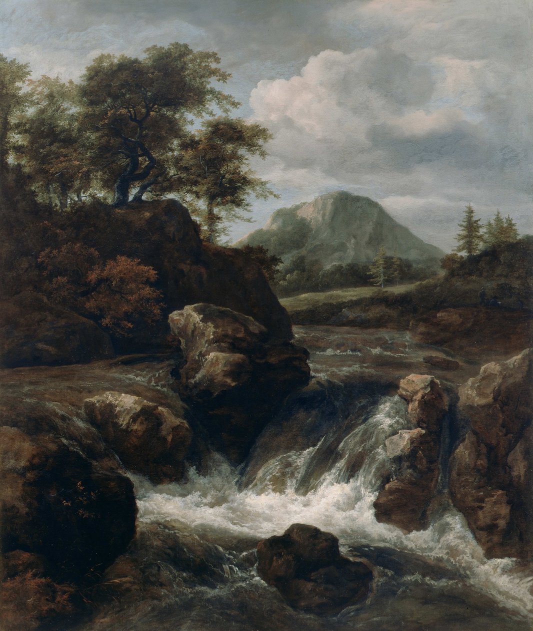 Uma cachoeira de Jacob van Ruisdael