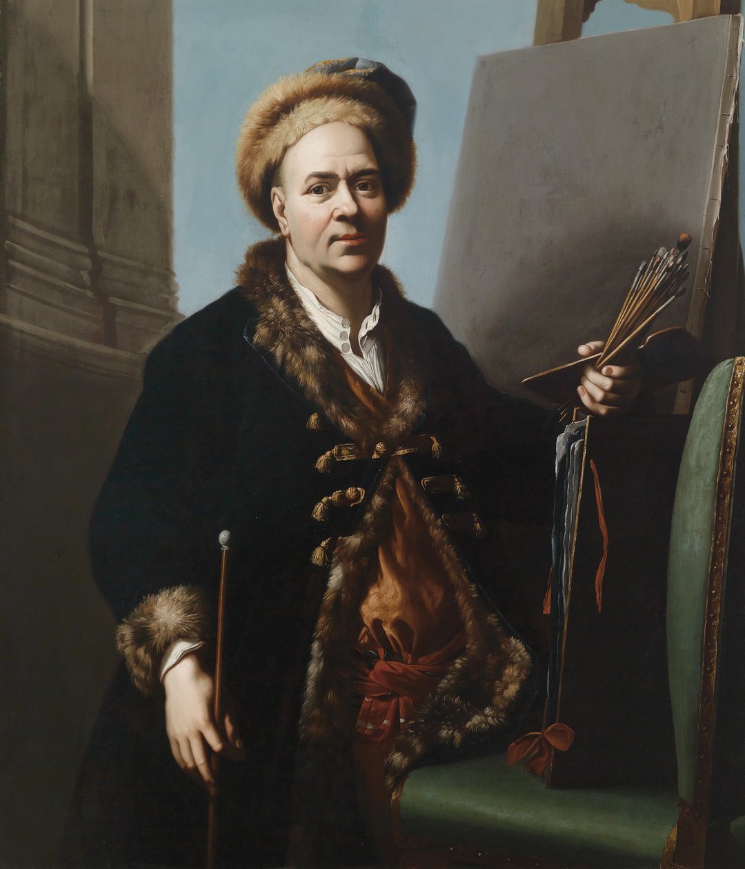 auto-retrato de Jacob van Schuppen