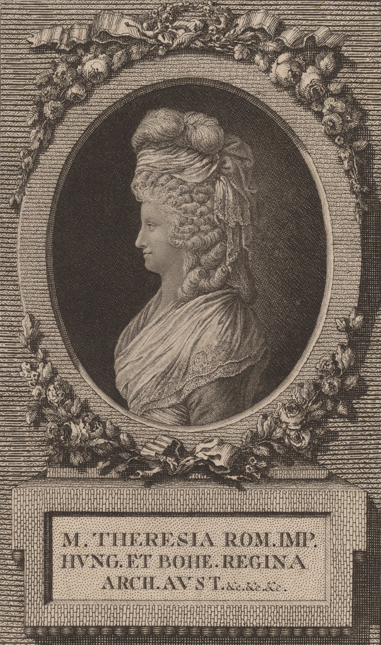 Marie-Thérèse, Santa Imperatriz Romana. de Jacob Adam