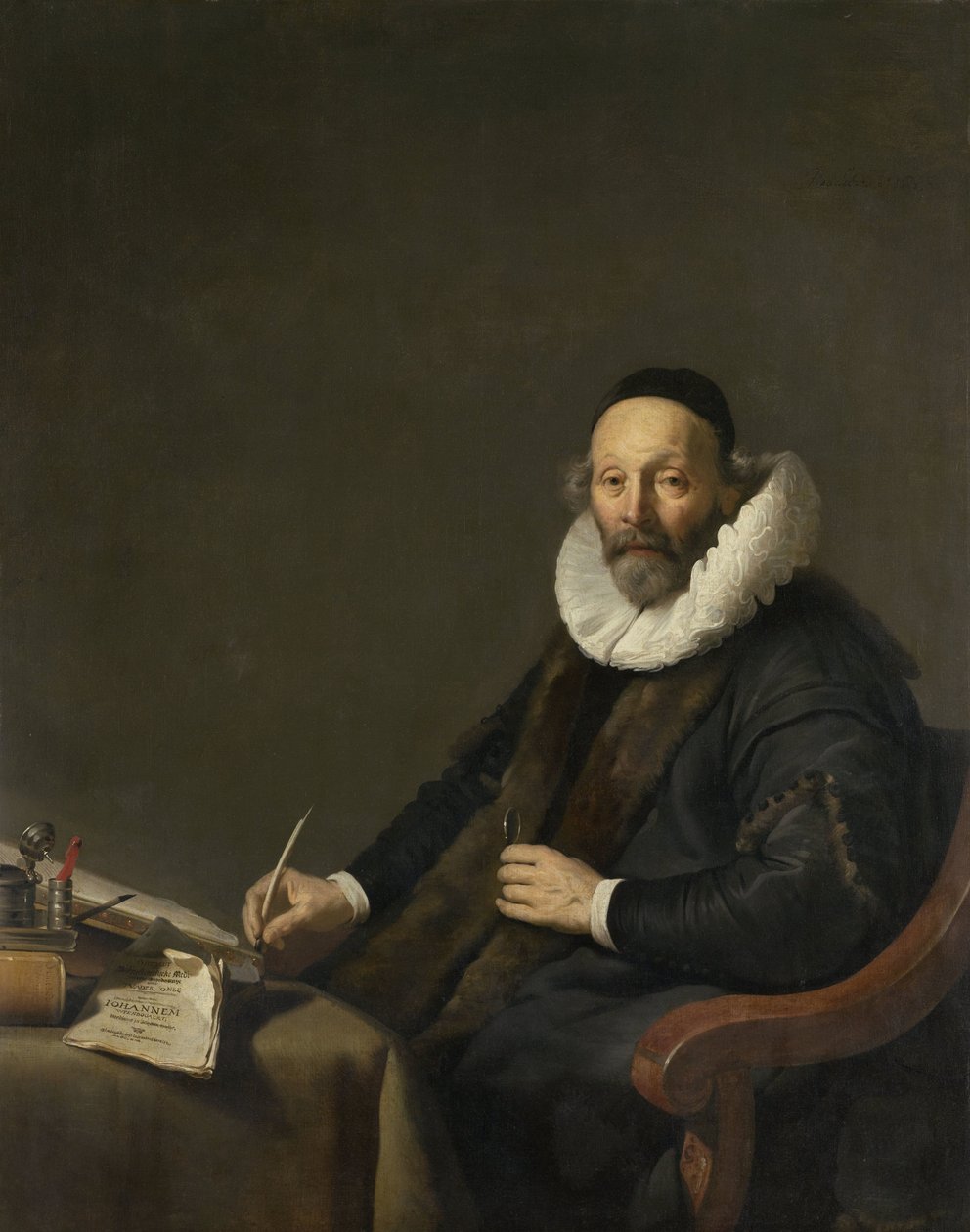 Johannes Wtenbogaert
Johannes Wttenbogaert (1557-1644). Ministro da Memória em Haia de Jacob Adriaensz. Backer