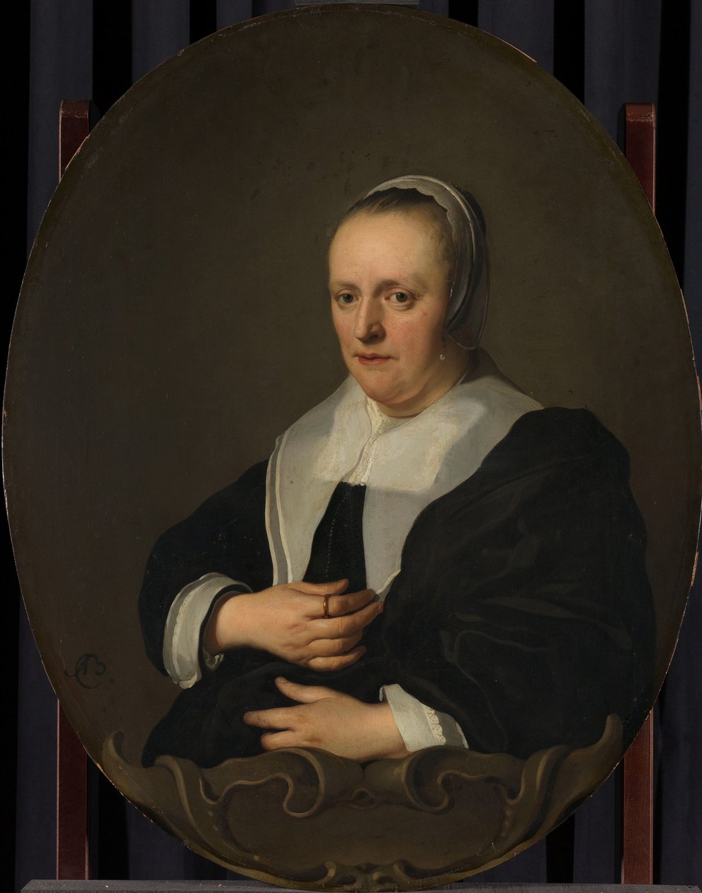 Retrato de Sara de Bie
Sara de Bie. A segunda Esposa de Jan Lutma (1638 de Jacob Adriaensz. Backer