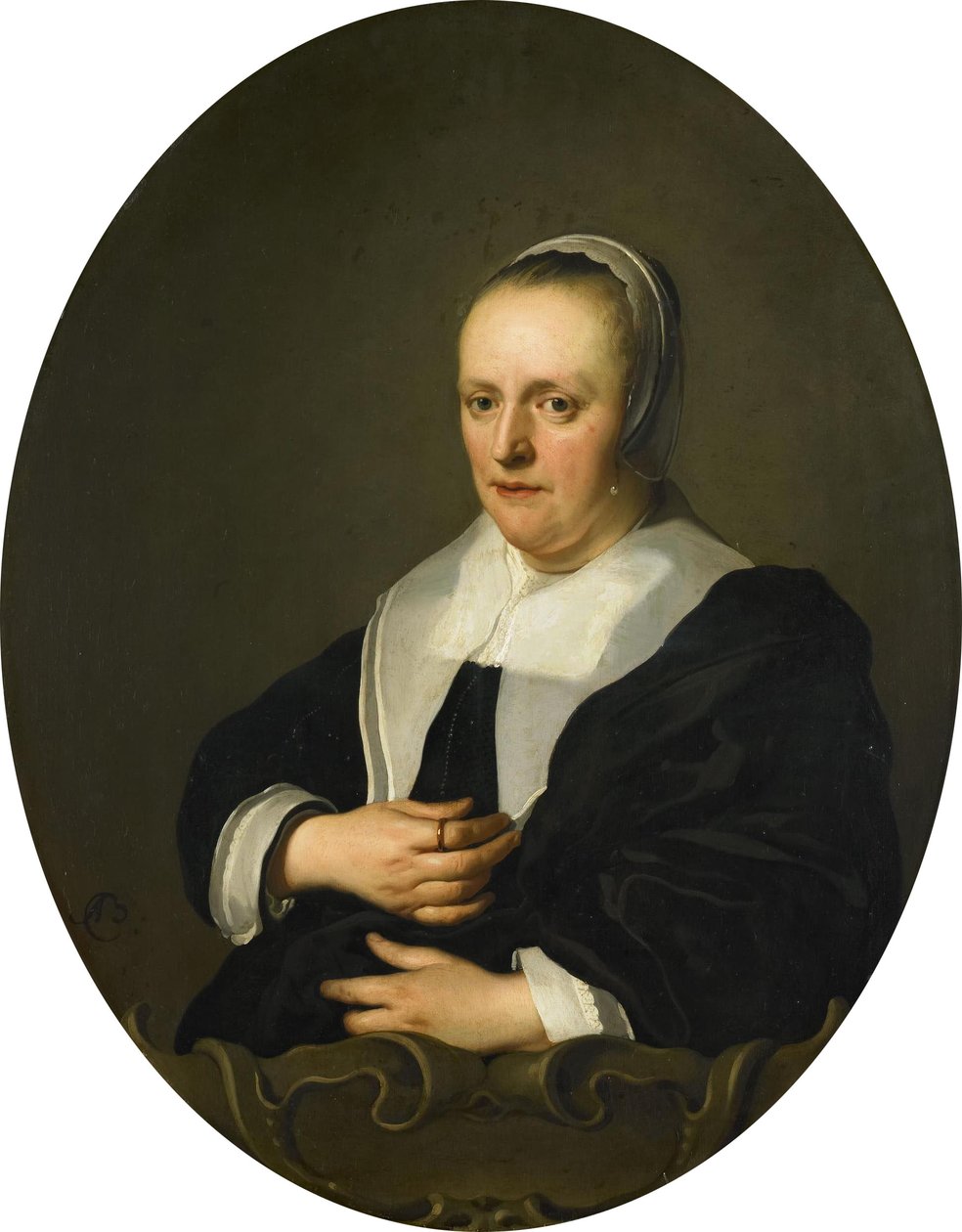 Retrato de Sara de Bie de Jacob Adriaensz Backer