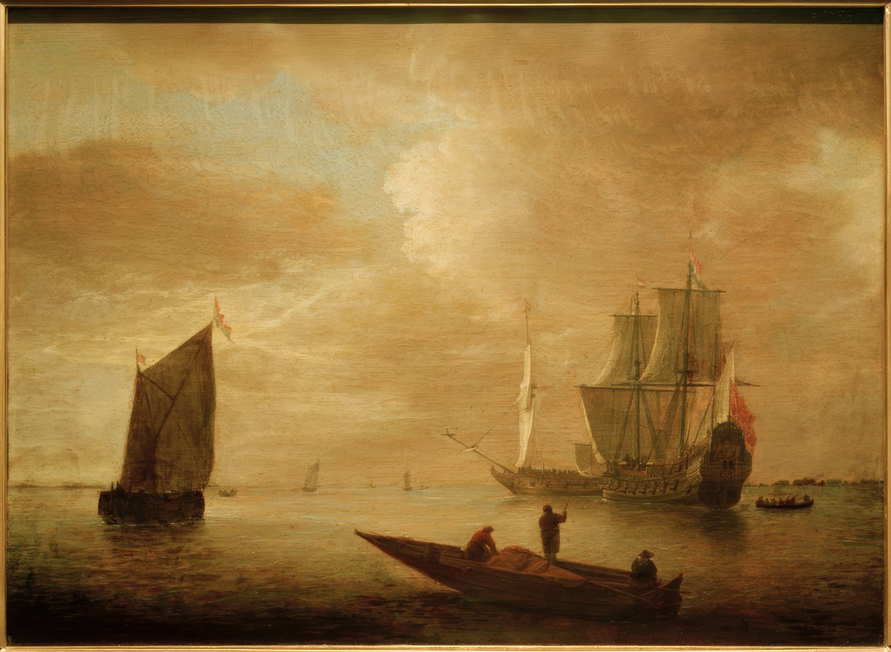Mar calmo de Jacob Adriaensz Bellevois