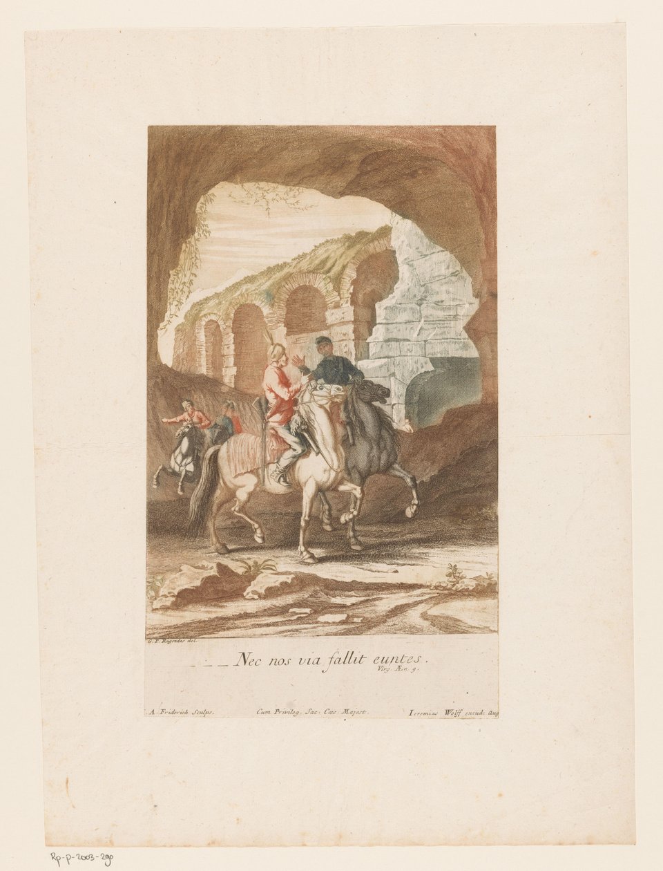 Ruites na conversa Nem o caminho nos desvia (título no objeto) de Jacob Andreas Fridrich (I)