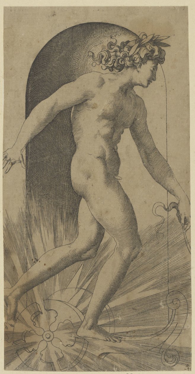 Apollo
Deuses em nichos (título da série) de Jacob Binck