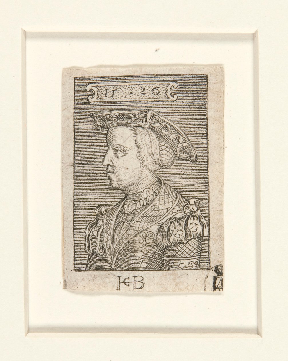 Claude, Rainha de França, filha de Luís XII de França e Ana de Bretanha, esposa de Francisco I de Jacob Binck