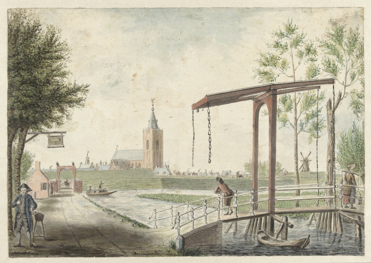 Vista de Naarden de Jacob Bolten