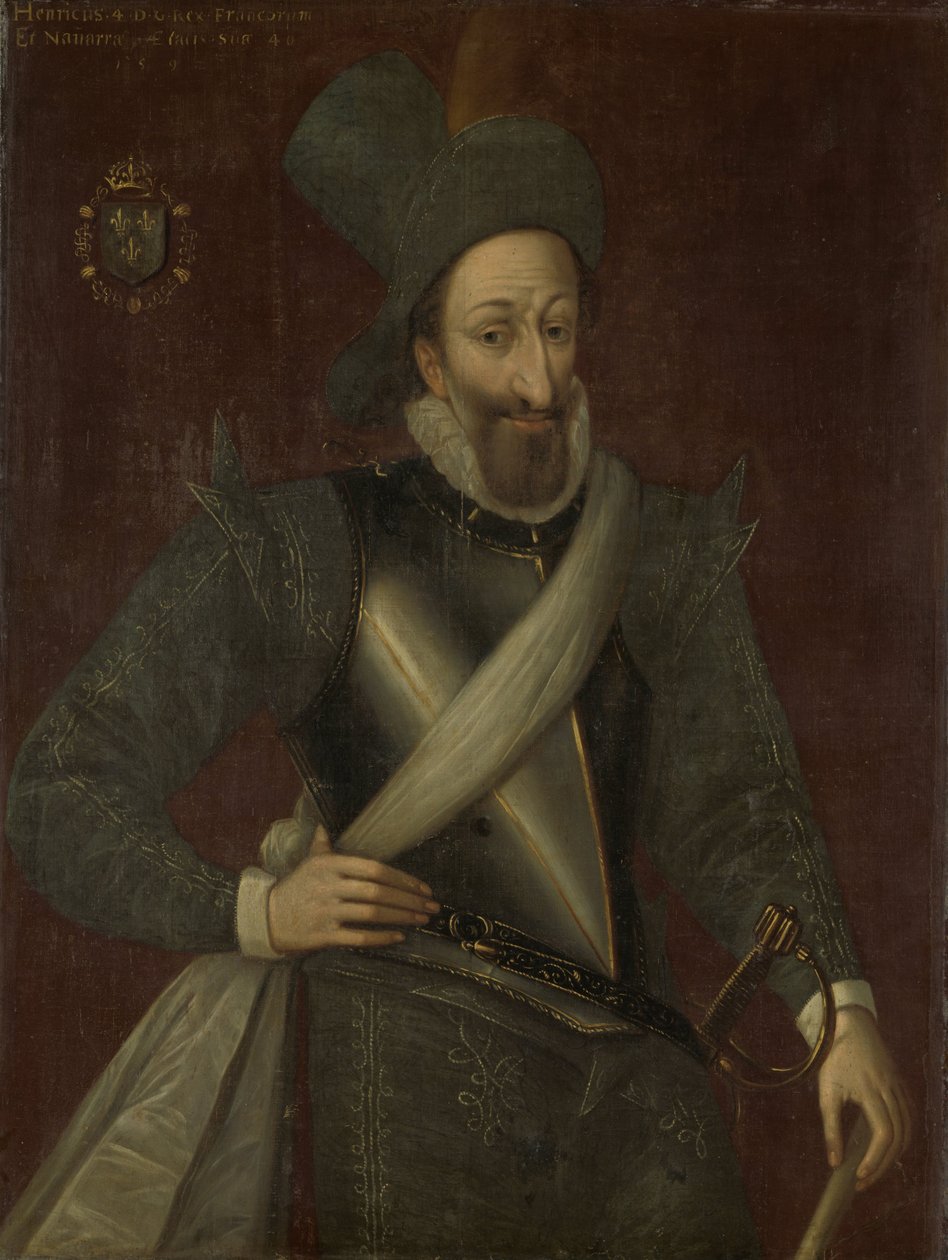 Henri IV (1553-1610), Rei de França de Jacob Bunel (manner of)