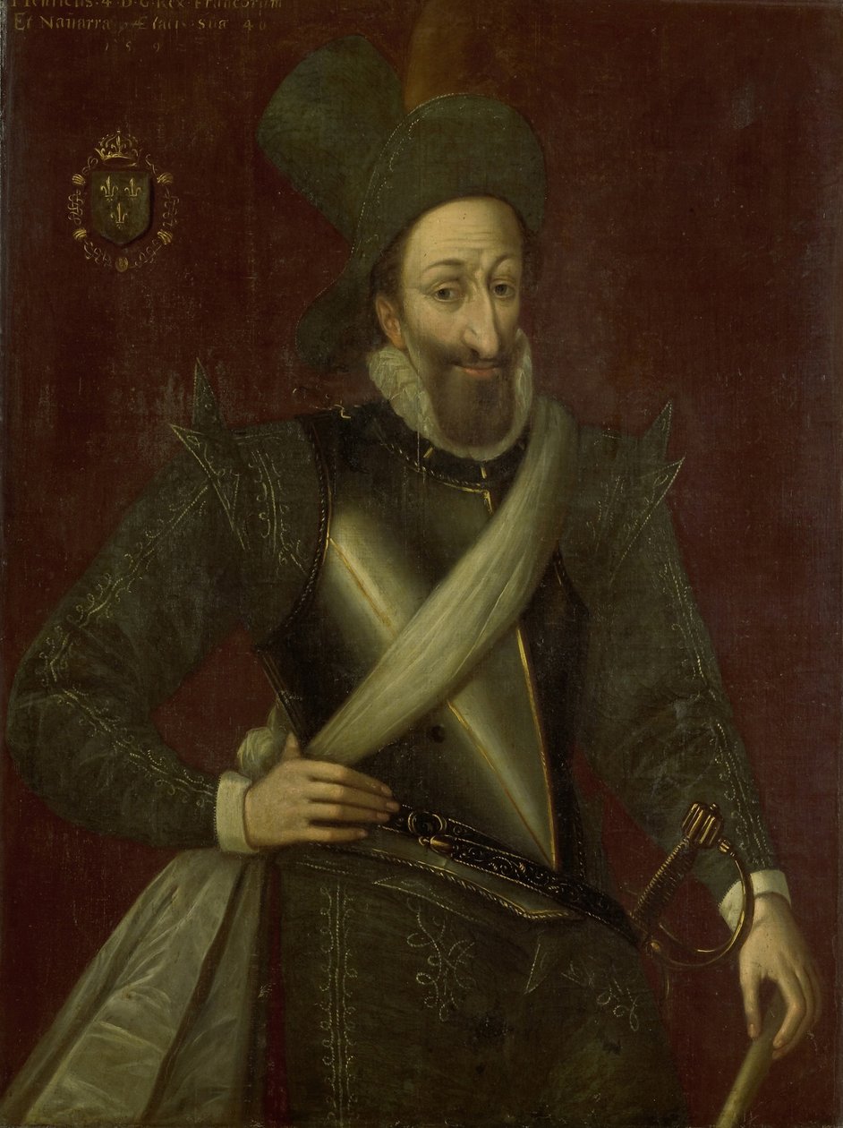 Rei Henrique IV da França, 1592 de Jacob Bunel
