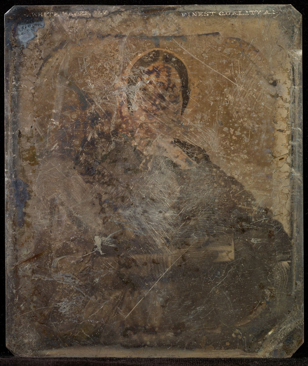 [Retrato de uma mulher com touca de matrona]. de Jacob Byerly