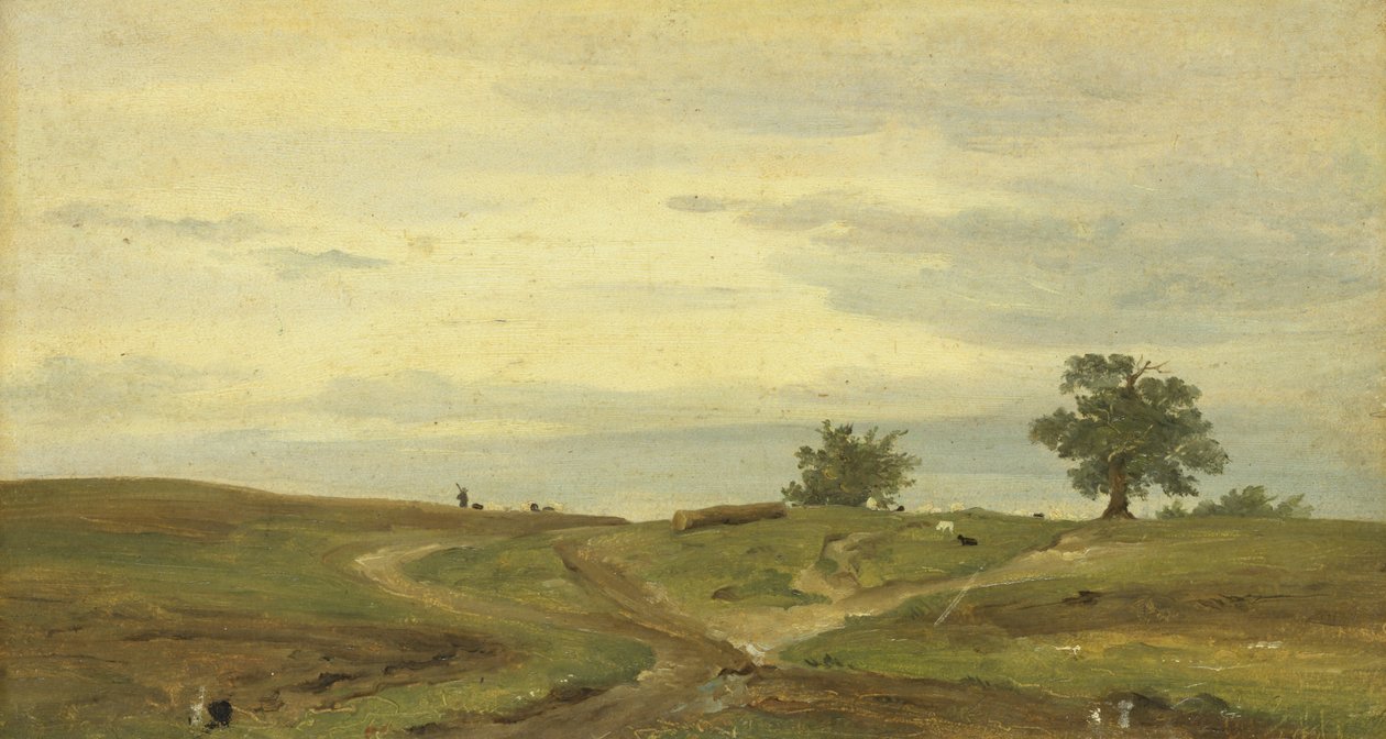 Paisagem da Alta Baviera de Jacob C. Eduard Averberg
