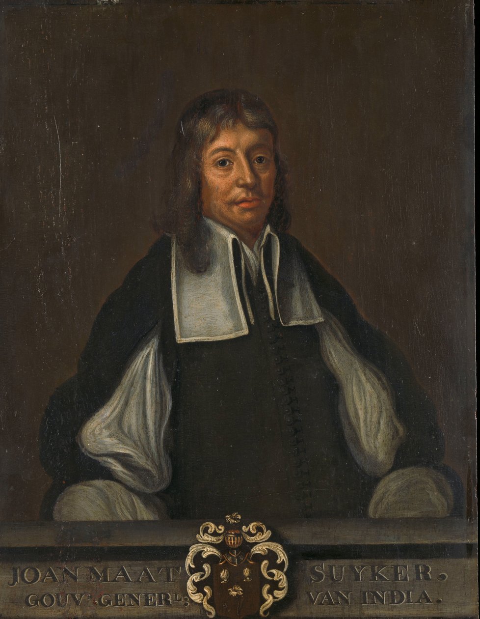 Retrato de Joan Maetsuyker, governador-geral das Índias Orientais Holandesas de Jacob Coeman (copy after)