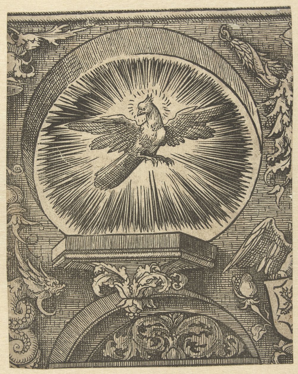 O espírito Santo O Credo (título da série) de Jacob Cornelisz van Oostsanen