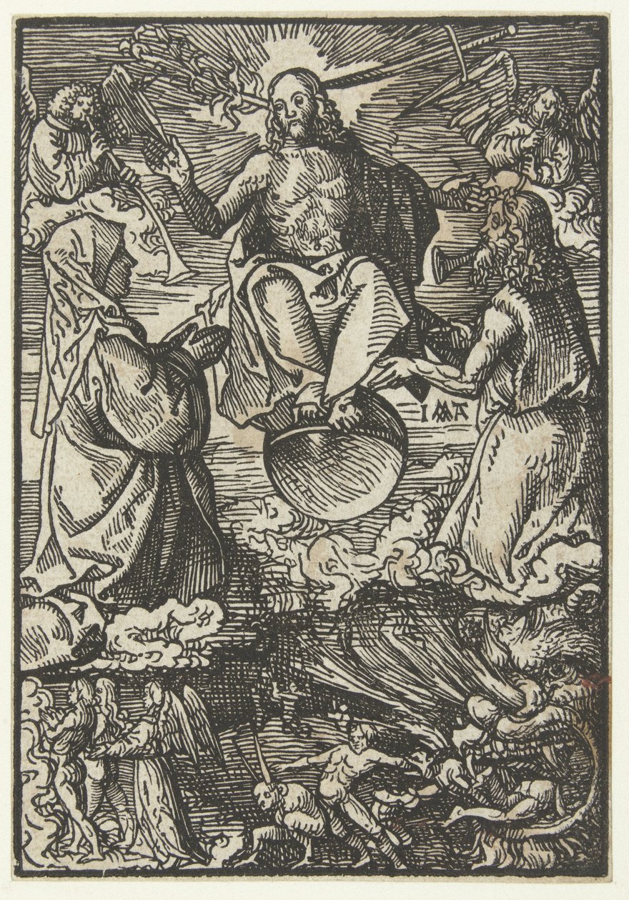 O Juízo Final
A Pequena Paixão (título da série) de Jacob Cornelisz van Oostsanen