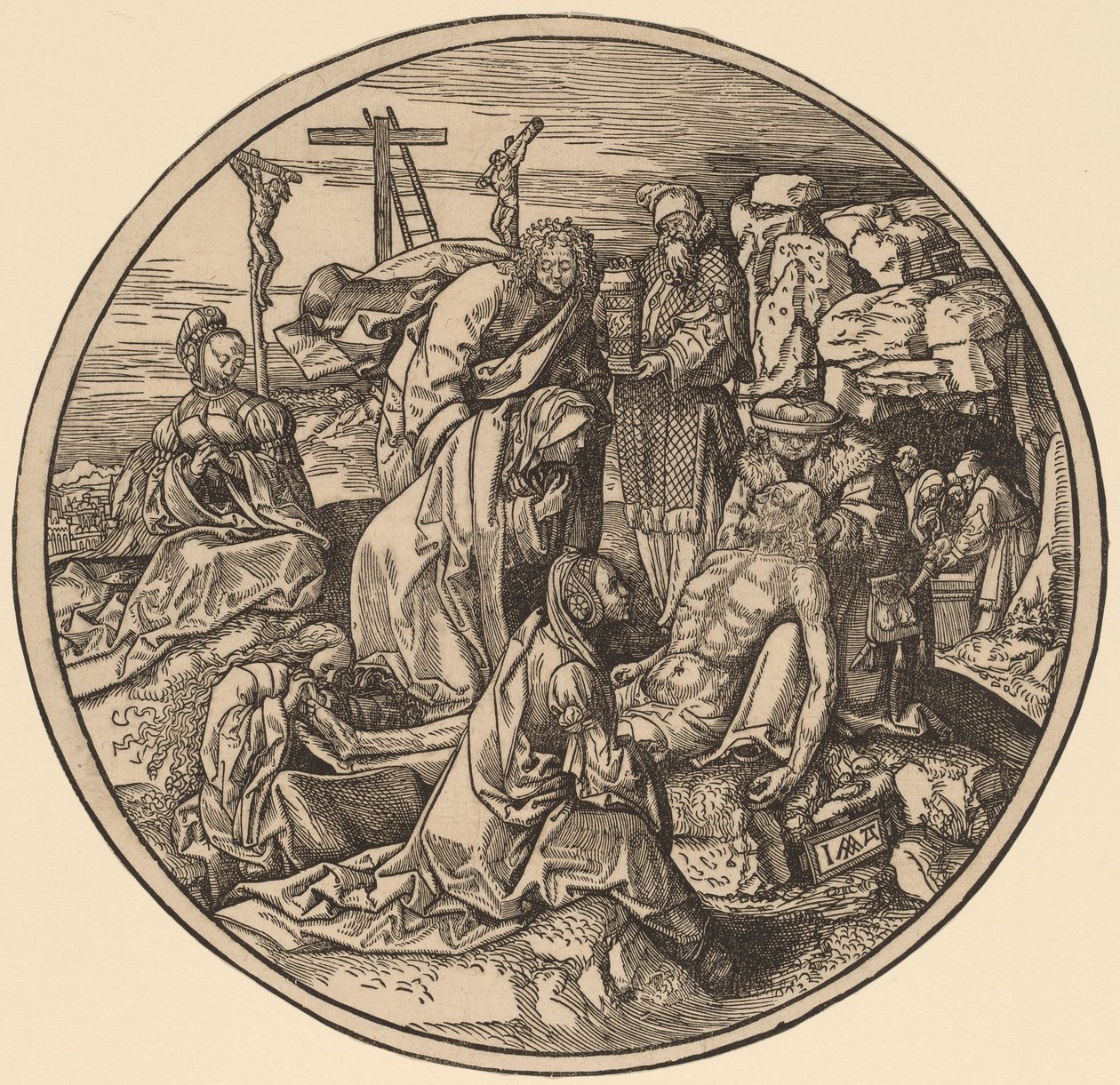 A Lamentação e o Sepultamento de Jacob Cornelisz van Oostsanen