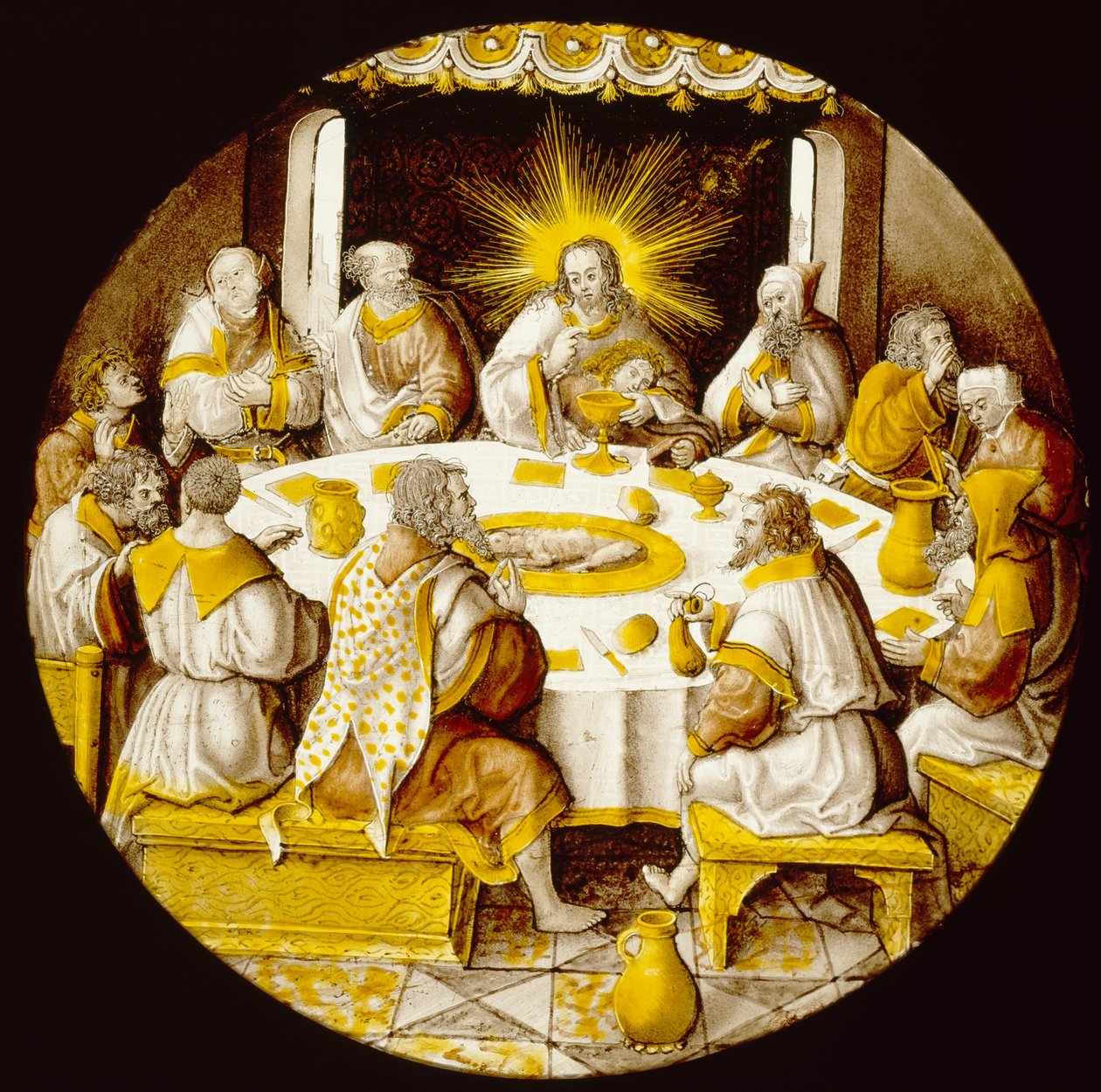 A última Ceia de Jacob Cornelisz van Oostsanen