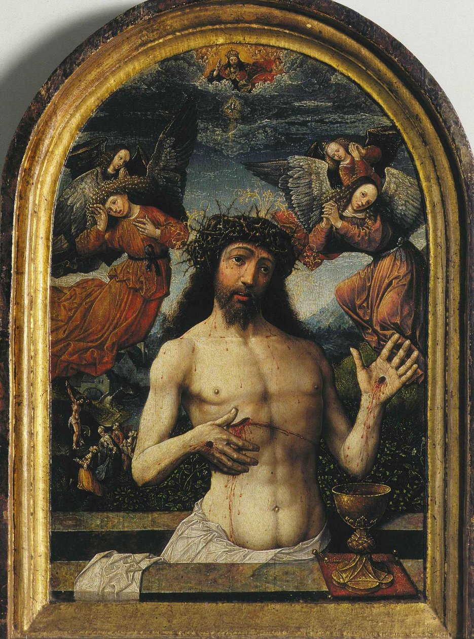 O Homem das Dores de Jacob Cornelisz van Oostsanen