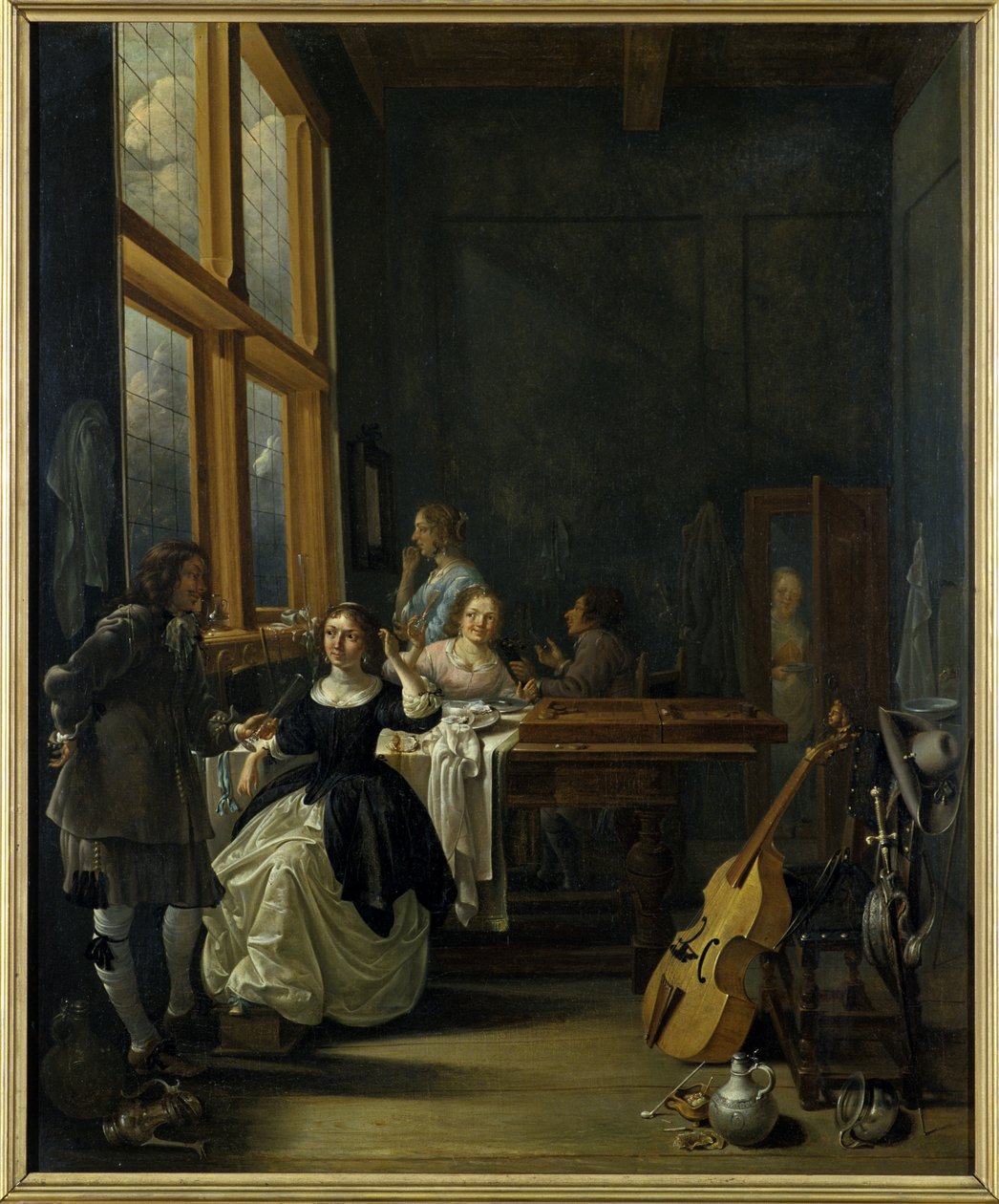 Depois do café da manhã, 1601-50 de Jacob Duck