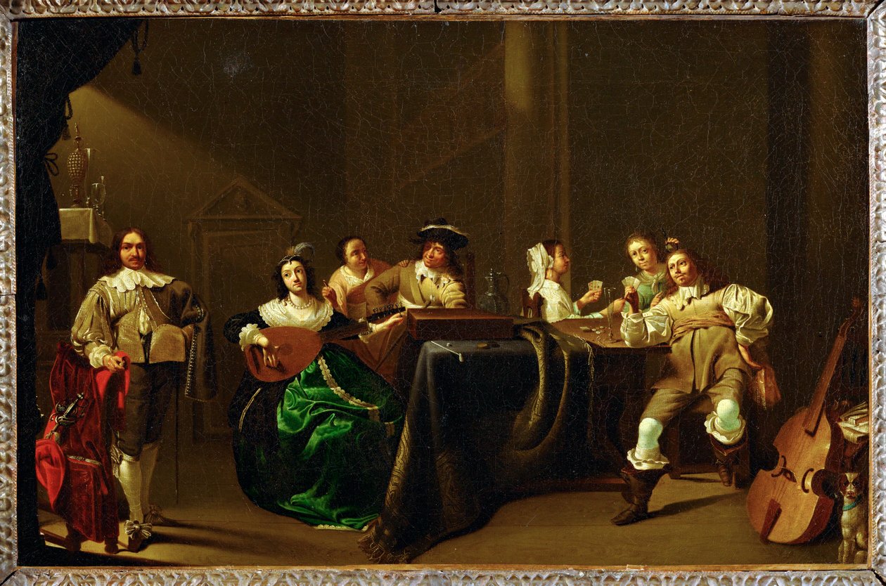 Une joyeuse compagnie - uma companhia alegre ... de Jacob Duck