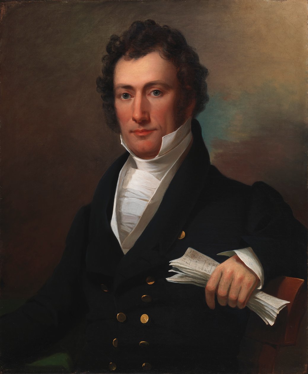 Joshua Tevis, 1827. de Jacob Eichholtz
