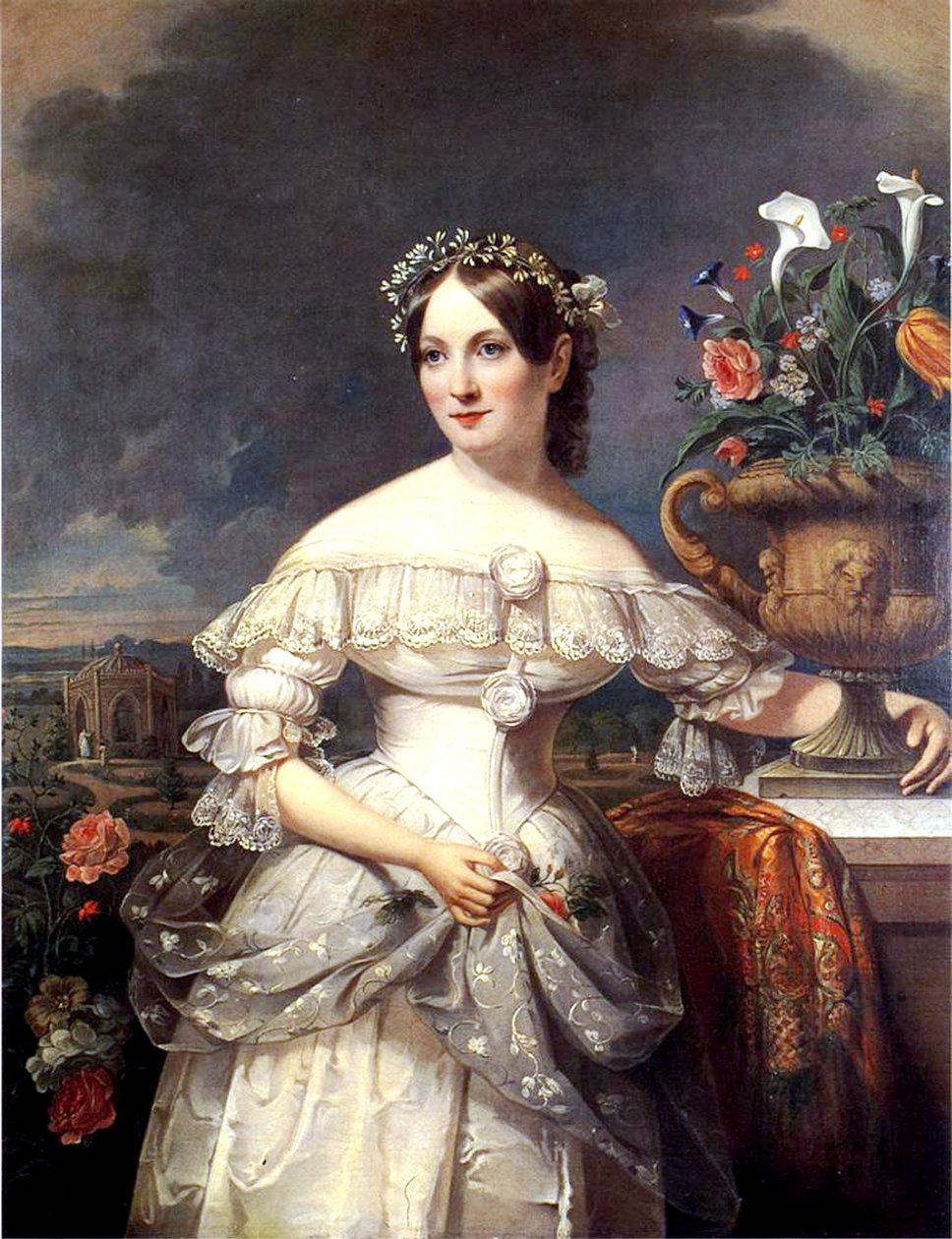 A noiva, Serena Mayer Franklin de Jacob Eichholtz