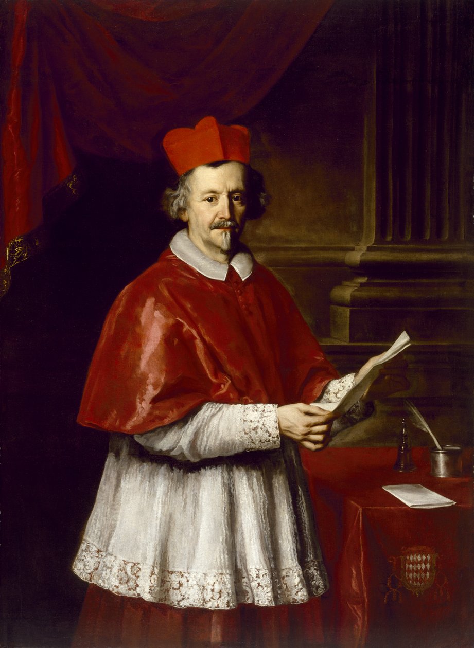 Cardeal Giulio Spinola, c.1675 de Jacob Ferdinand Voet