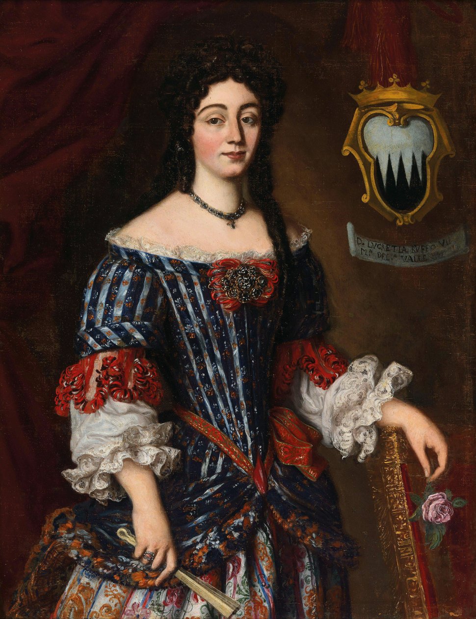 Lucrezia Ruffo 1661-1722, Marquesa do Vale. de Jacob Ferdinand Voet