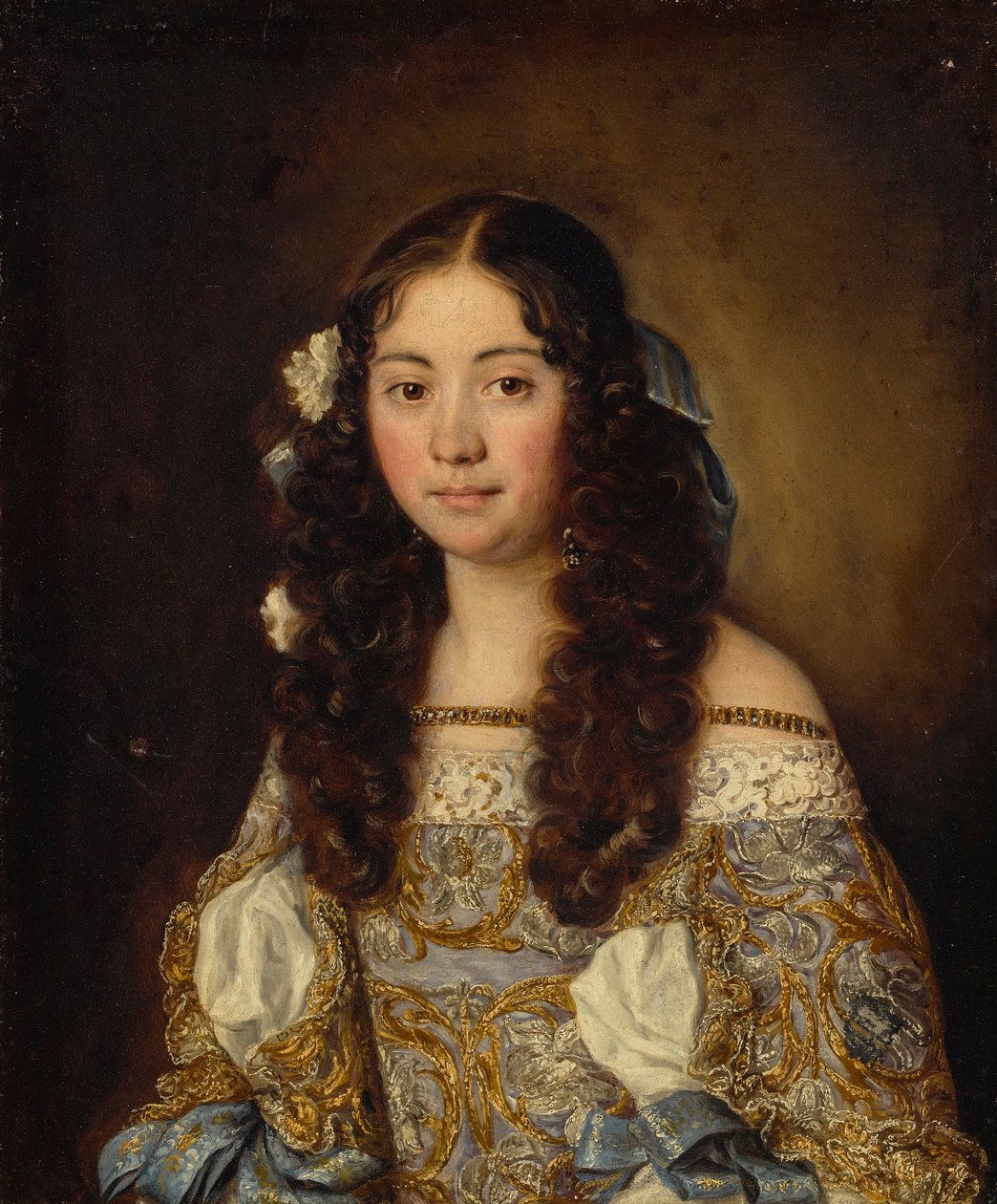 Retrato de Laura Chigi de Jacob Ferdinand Voet