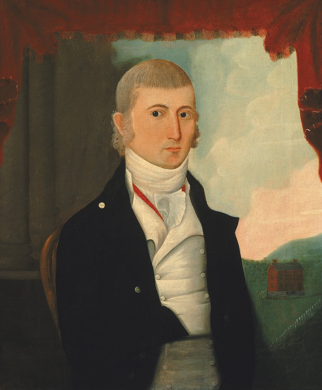 Capitão Charles McKnight, 1800. de Jacob Frymire