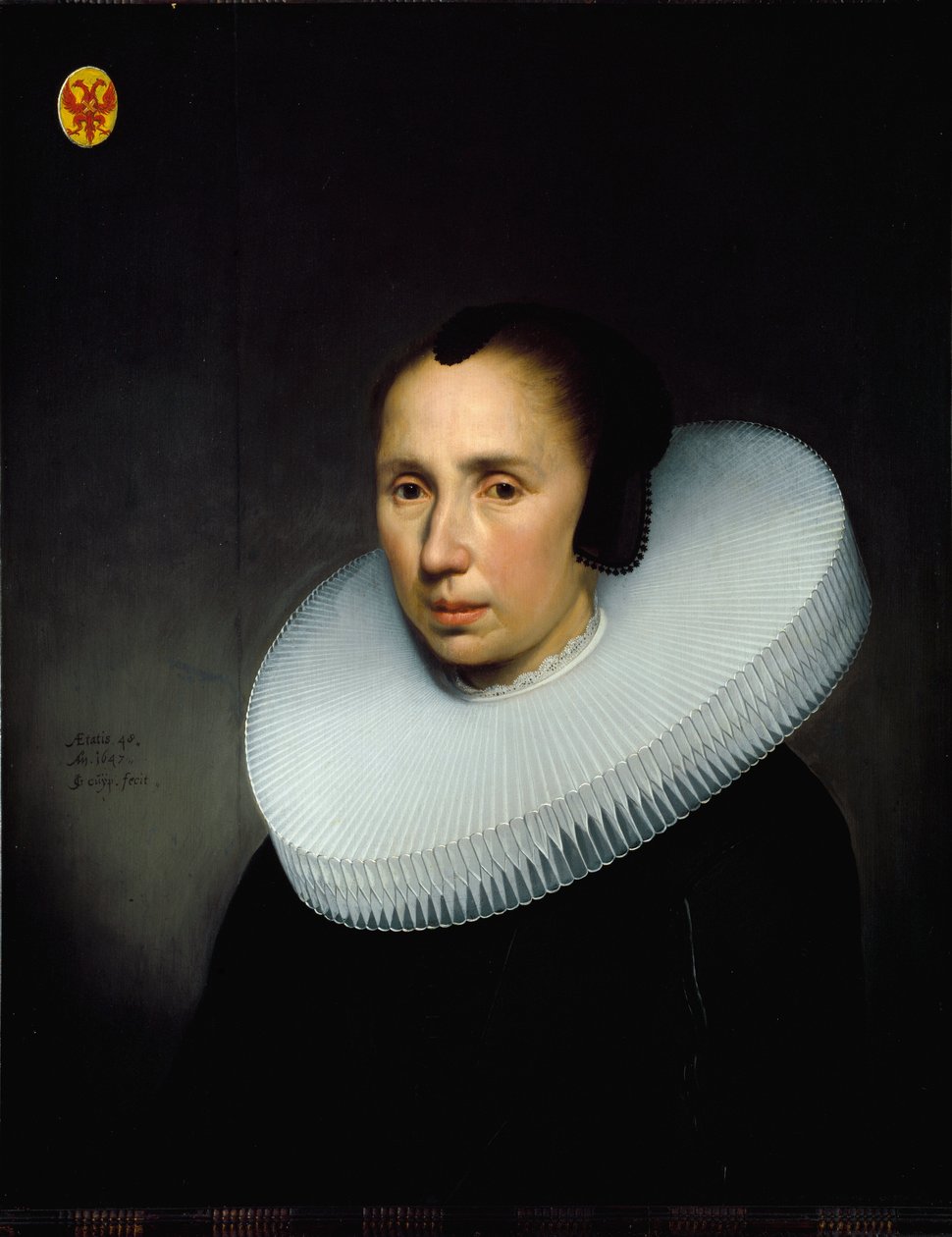 Retrato de Emerantia Driel (Pintura de Jacob Gerritsz Cuyp