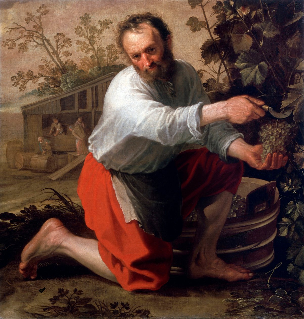 Viticultor, 1628 de Jacob Gerritsz Cuyp