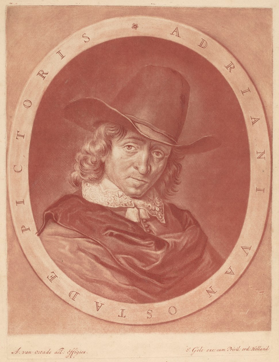 Adrian van Ostade de Jacob Gole after Adriaen van Ostade