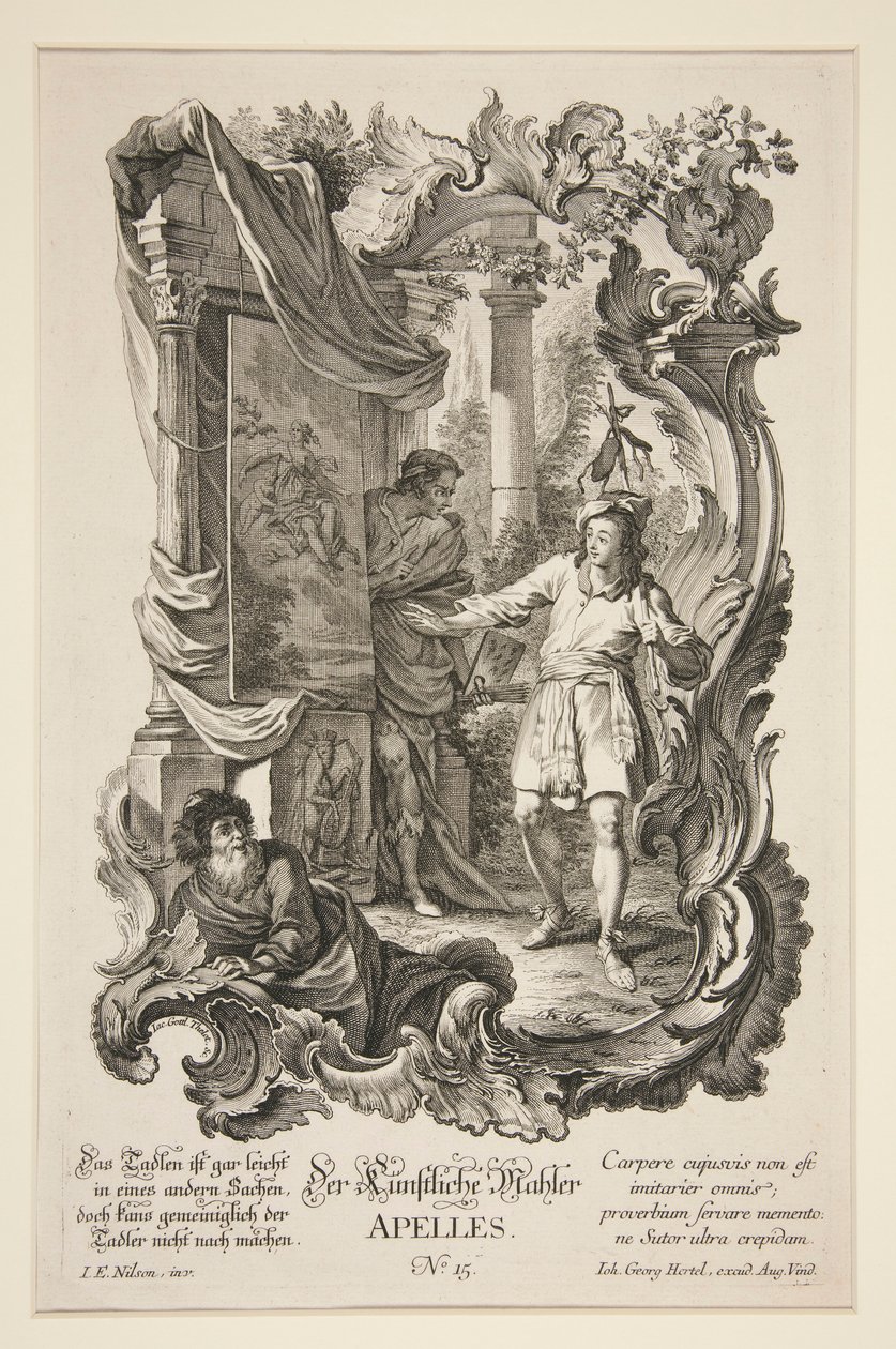 The Artistic Mahler, Apelles de Jacob Gottlieb Thelot