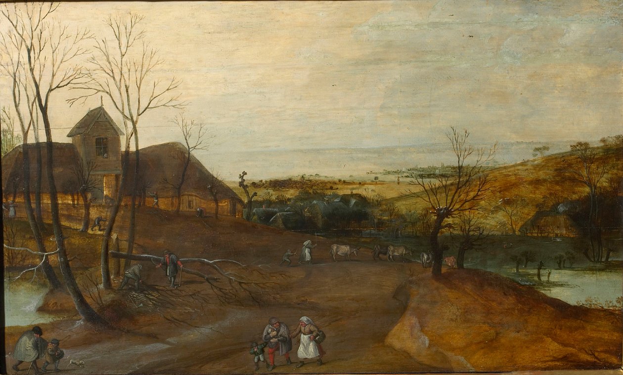 As Quatro Estações: Outono, 1577. de Jacob Grimmer