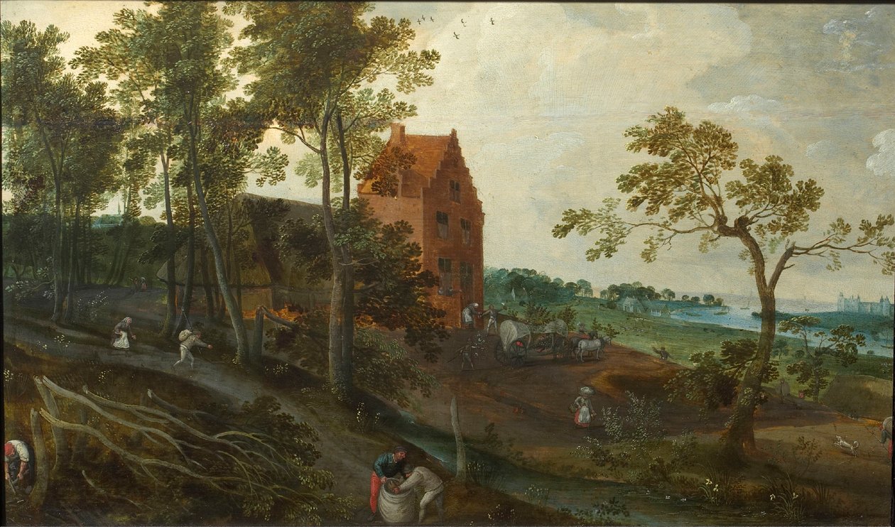 As quatro estações: verão, 1577. de Jacob Grimmer