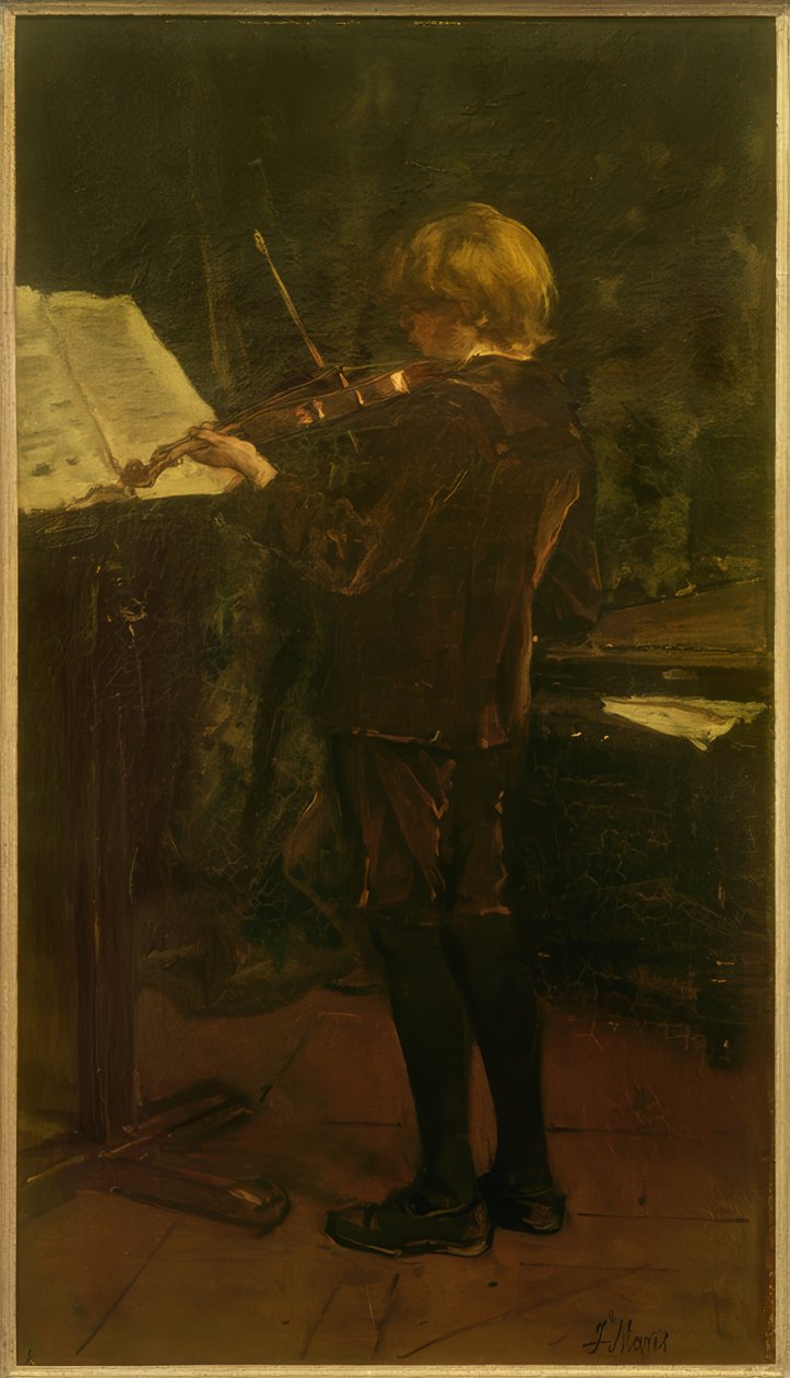 O violinista de Jacob Hendricus Maris