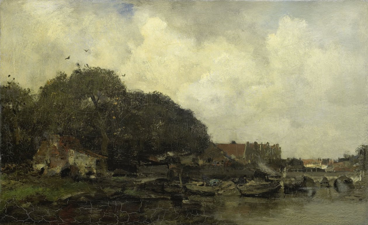 Vista do porto de Jacob Henricus or Hendricus Maris